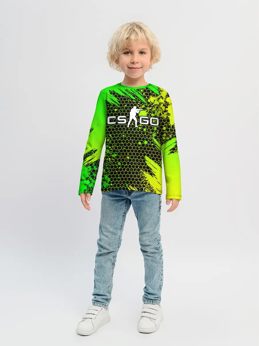 Детский лонгслив / COUNTER STRIKE