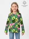 Детский лонгслив / avocado