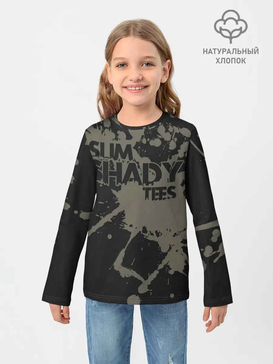Детский лонгслив / Slim Shady