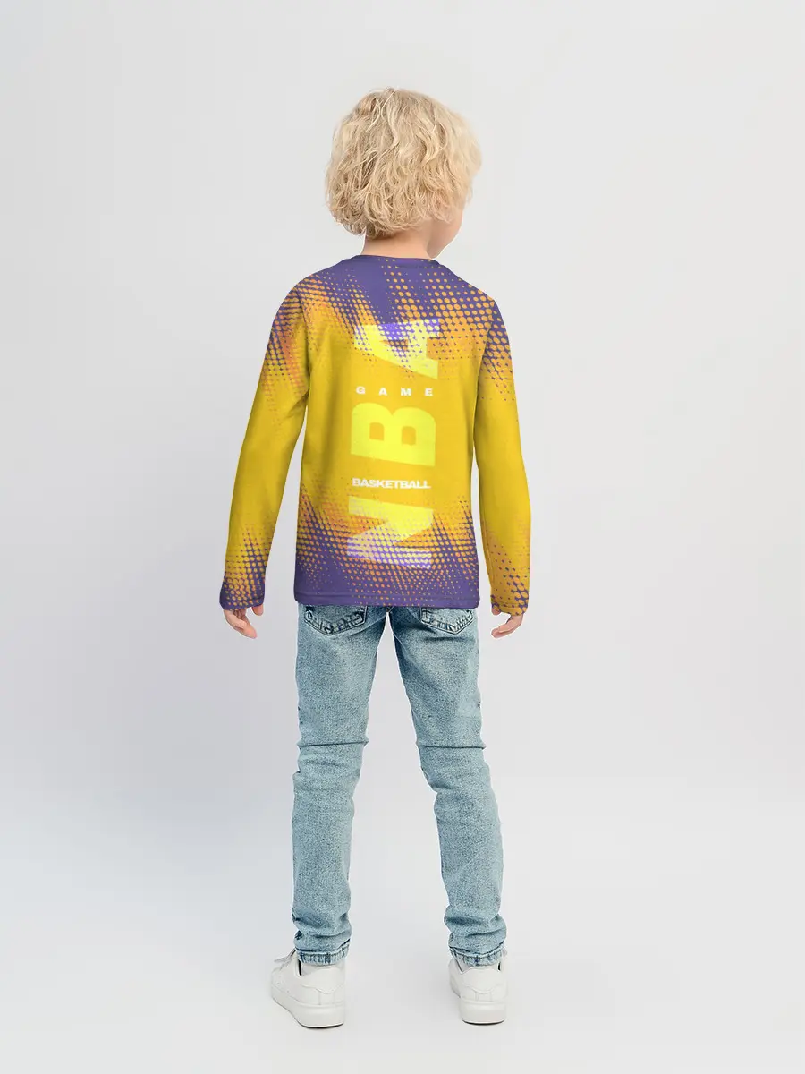 Детский лонгслив / Los Angeles Lakers