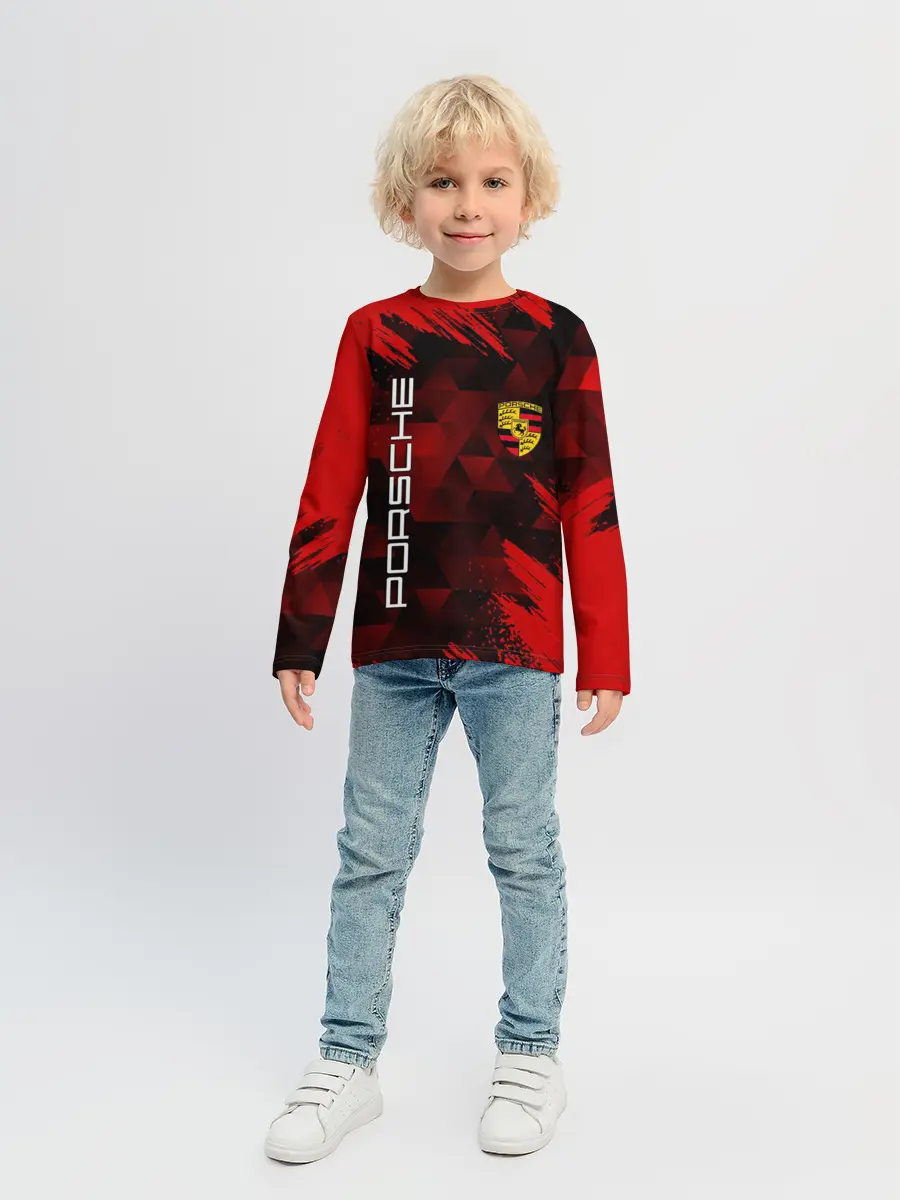 Детский лонгслив / PORSCHE