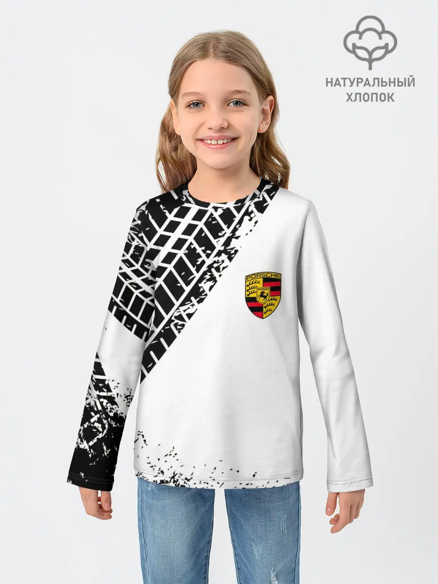 Детский лонгслив / PORSCHE