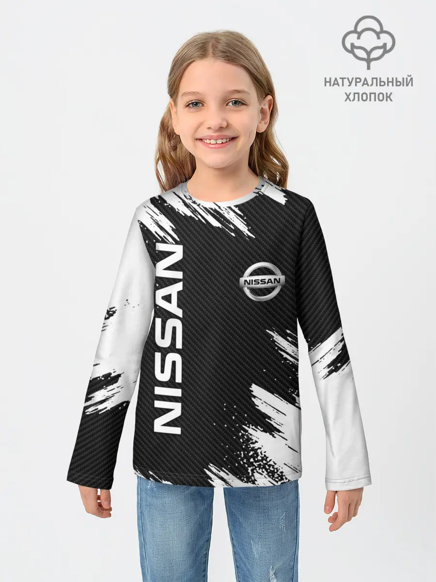 Детский лонгслив / NISSAN