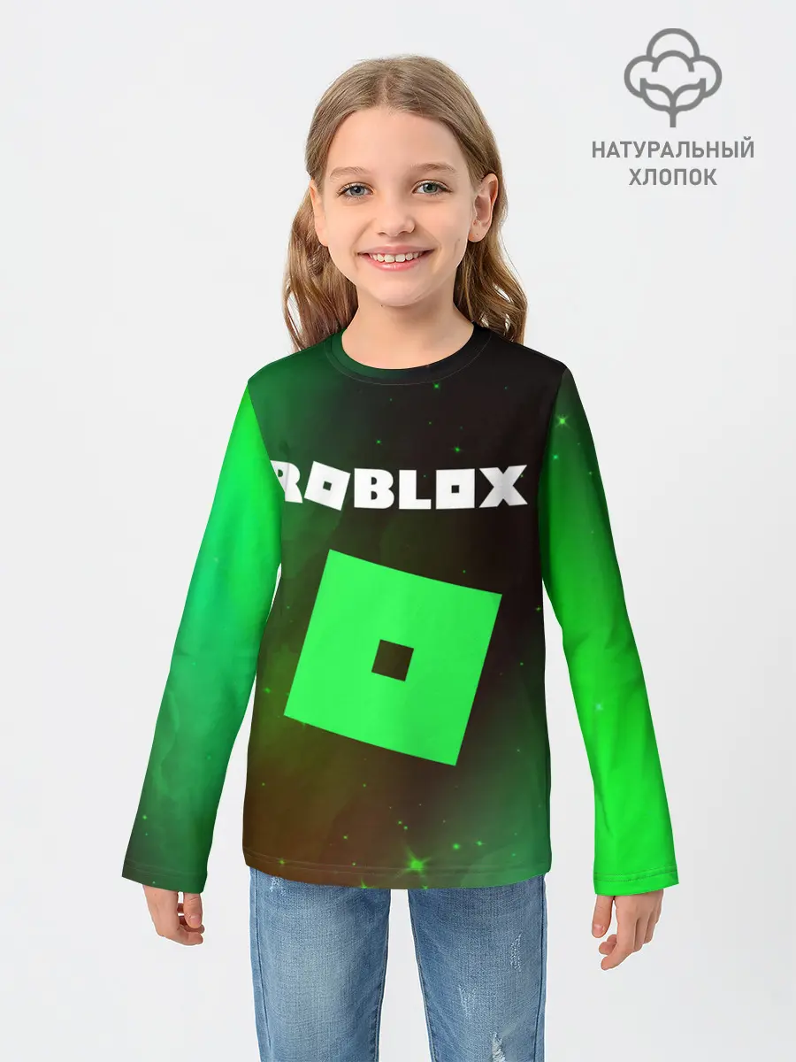 Детский лонгслив / ROBLOX / РОБЛОКС