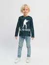 Детский лонгслив / CS GO | КС ГО
