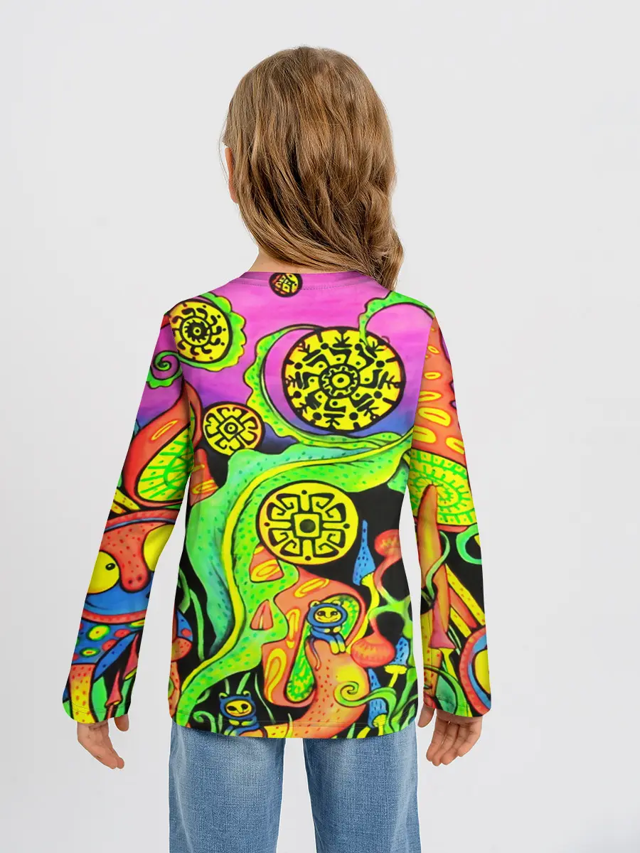 Детский лонгслив / КИСЛОТА / КИСЛОТНЫЙ