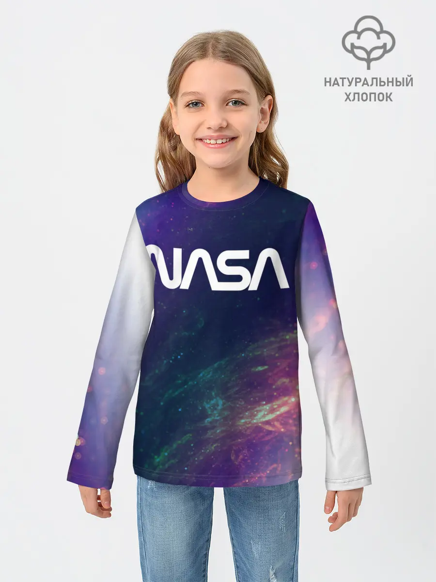 Детский лонгслив / NASA / НАСА