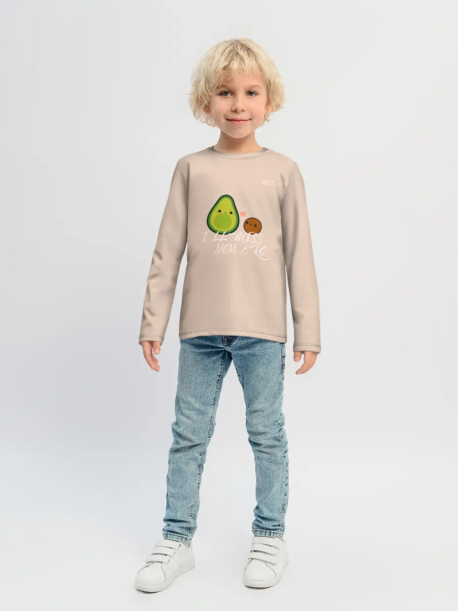 Детский лонгслив / Face Off - Ill miss you bro