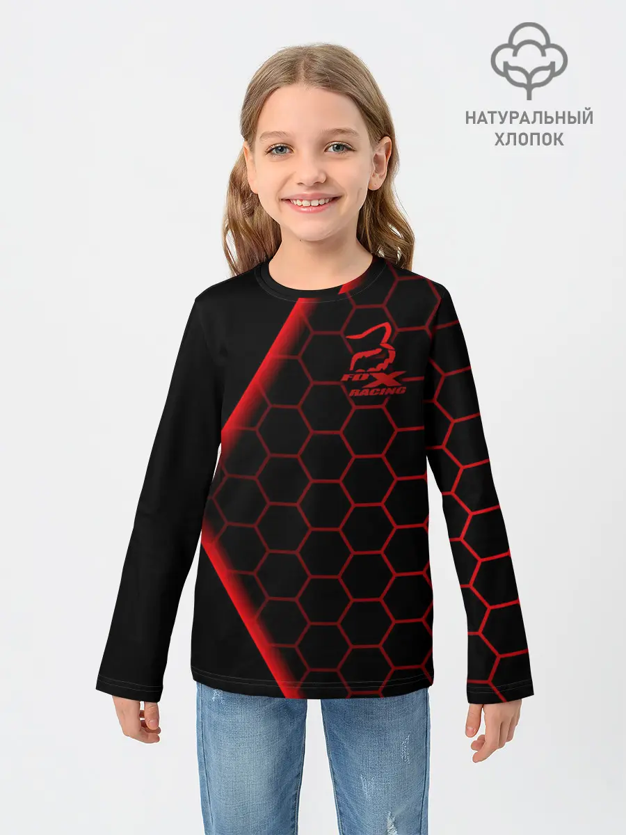 Детский лонгслив / Форма для мотокросса FOX