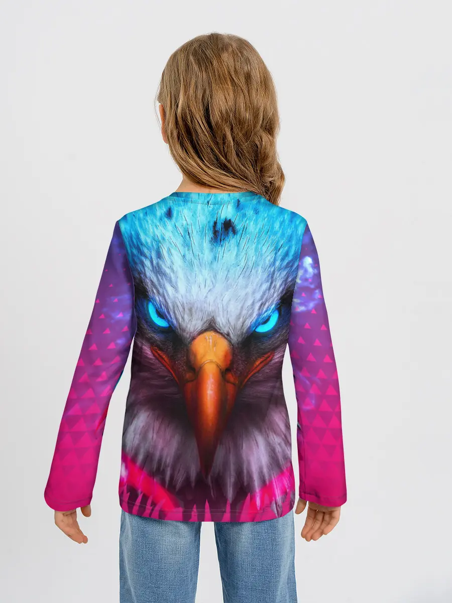 Детский лонгслив / Взгляд орла