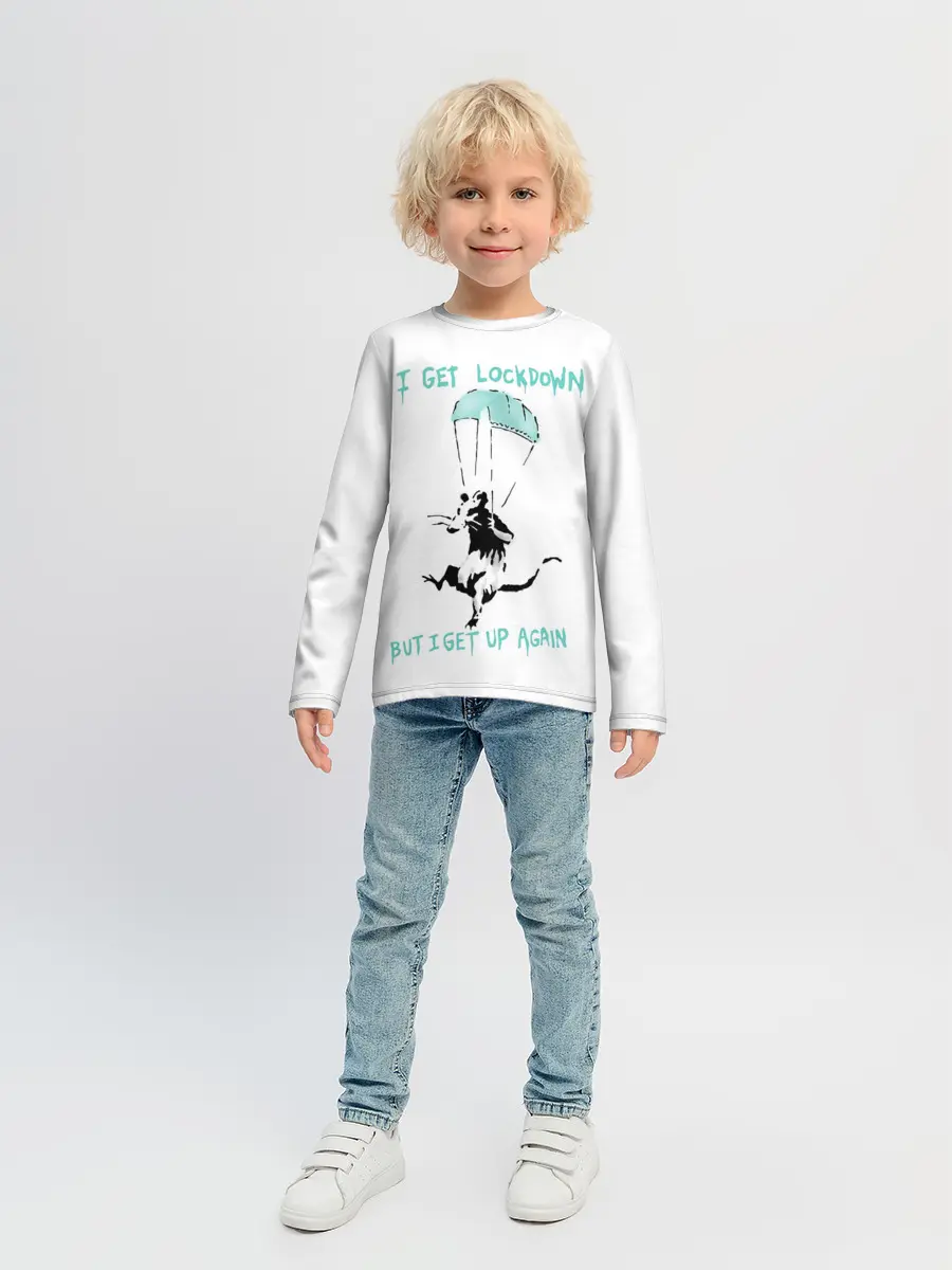 Детский лонгслив / Banksy
