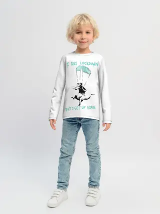Детский лонгслив / Banksy