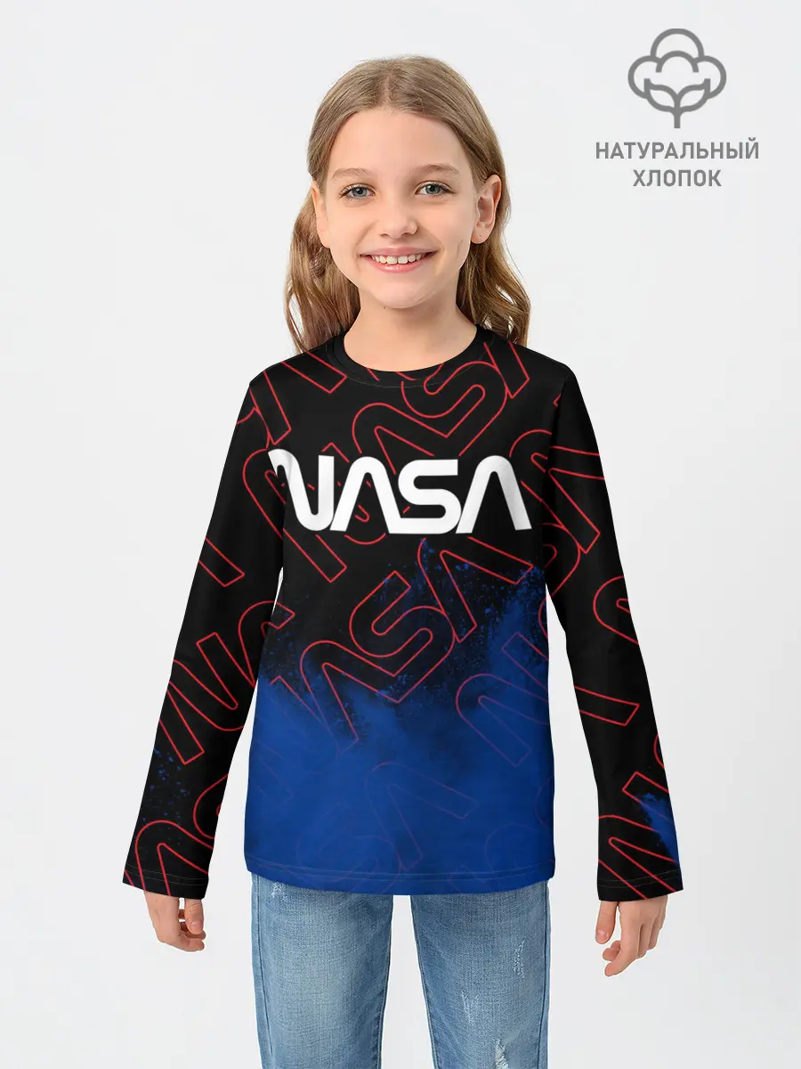 Детский лонгслив / NASA / НАСА