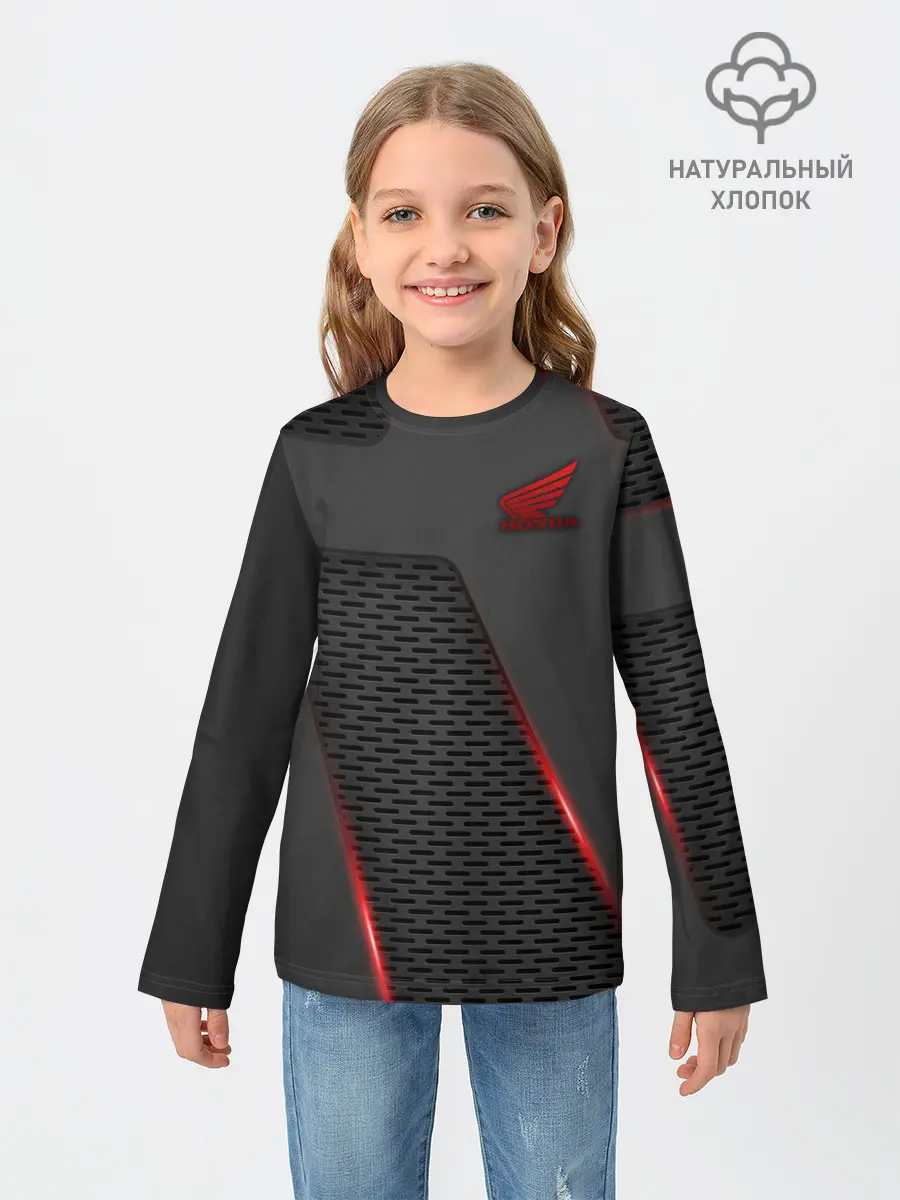 Детский лонгслив / HONDA