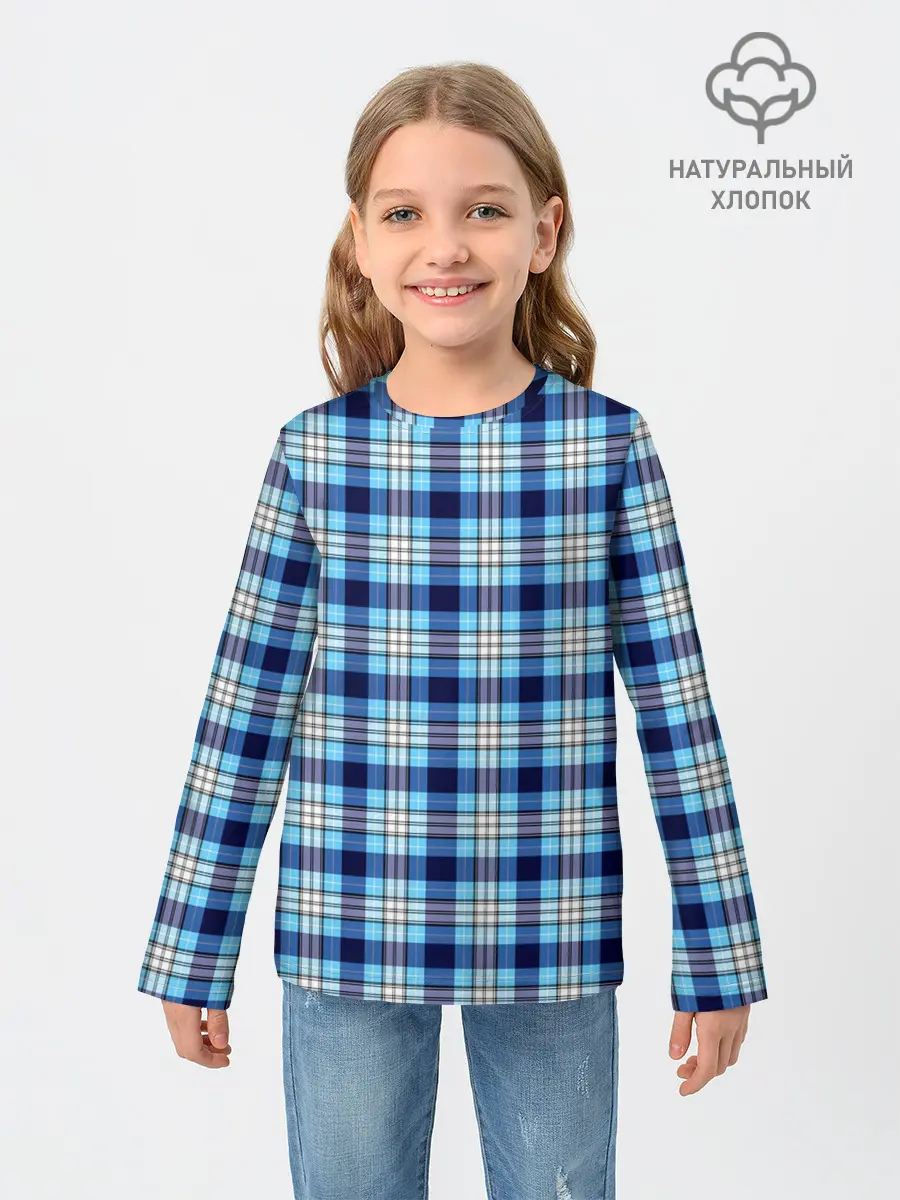 Детский лонгслив / The Gentlemen Blue