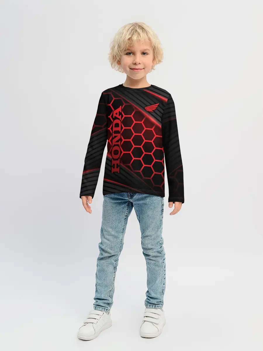 Детский лонгслив / HONDA