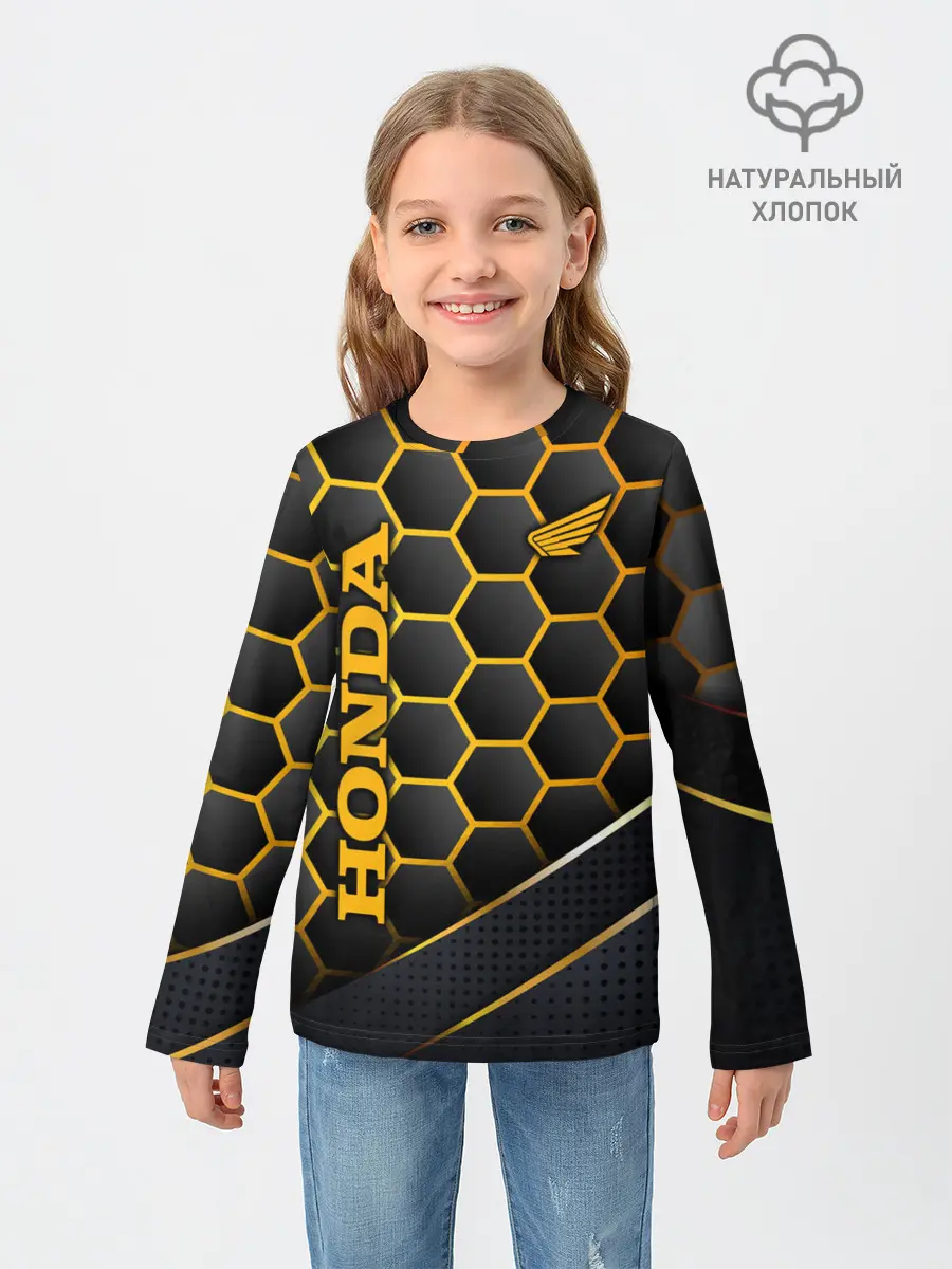 Детский лонгслив / HONDA