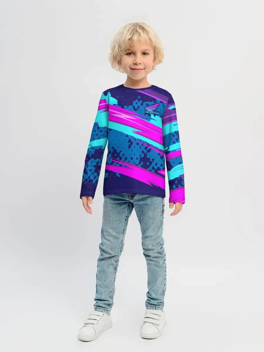 Детский лонгслив / HONDA