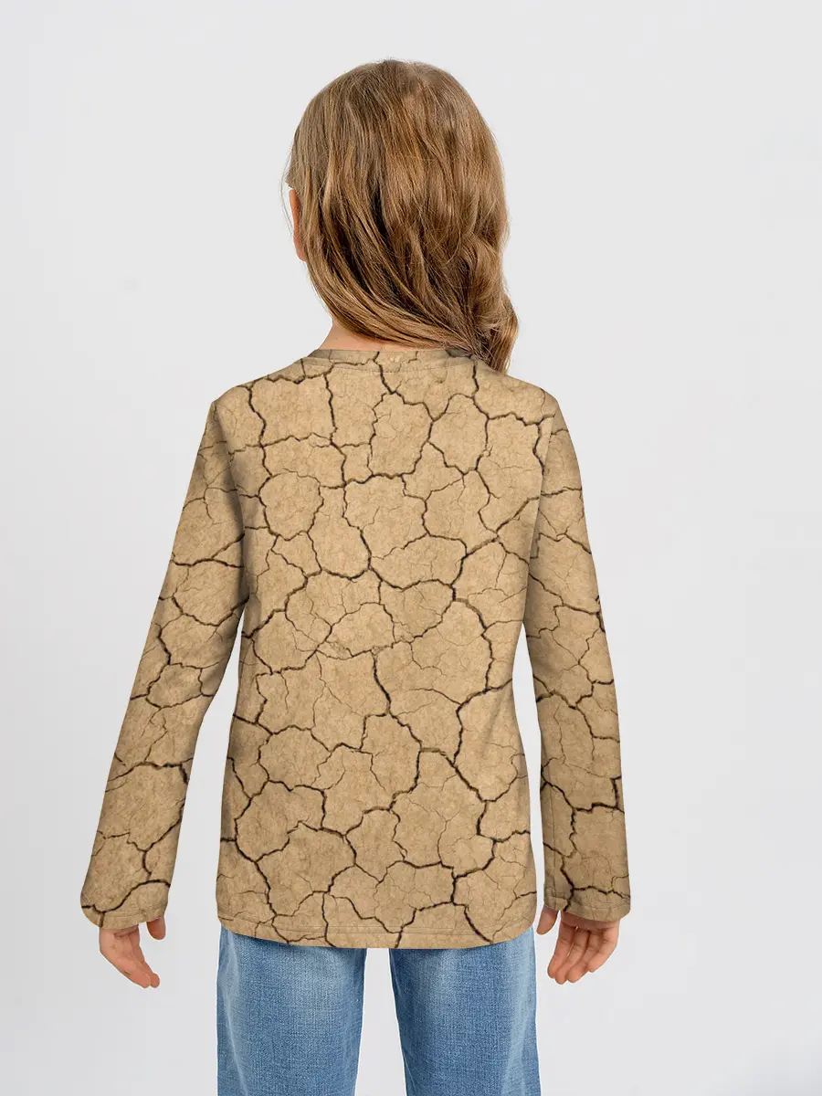 Детский лонгслив / Пустыня