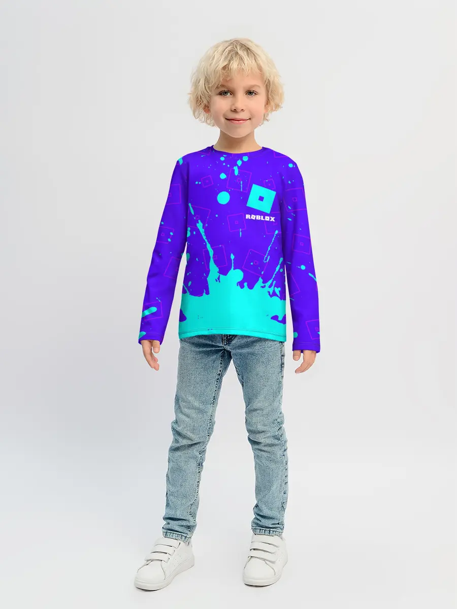 Детский лонгслив / ROBLOX / РОБЛОКС