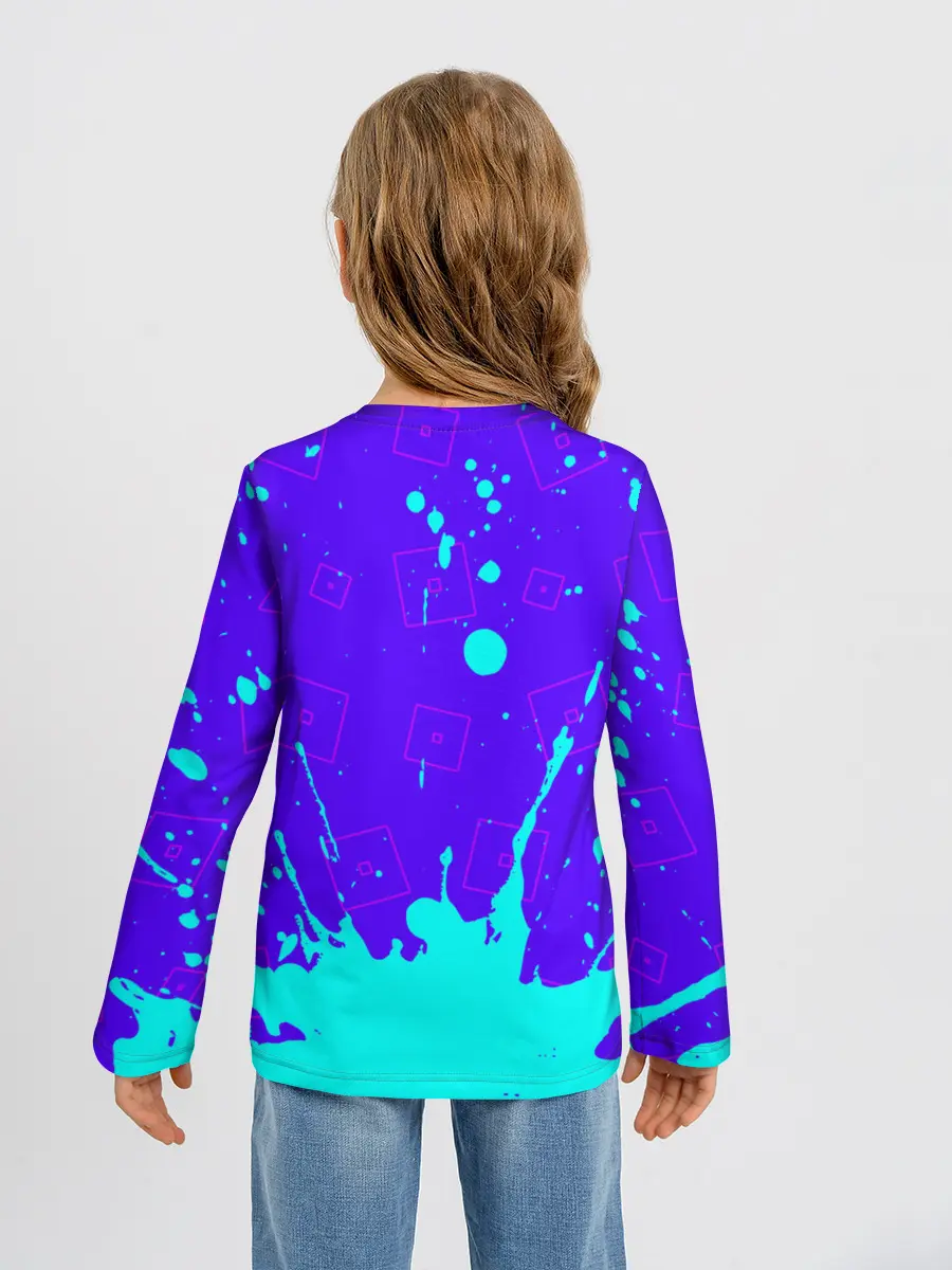 Детский лонгслив / ROBLOX / РОБЛОКС