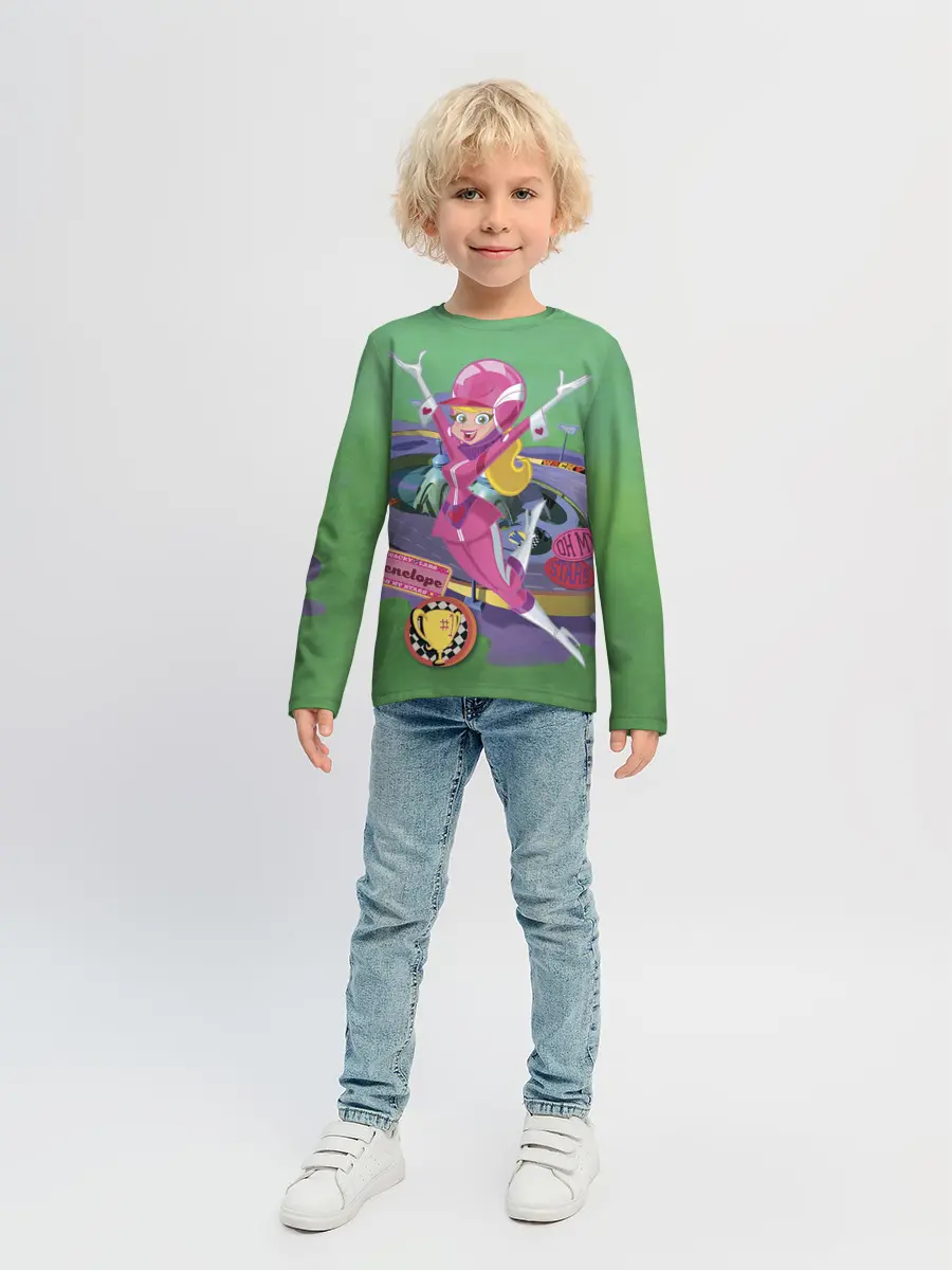 Детский лонгслив / Penelope Pitstop