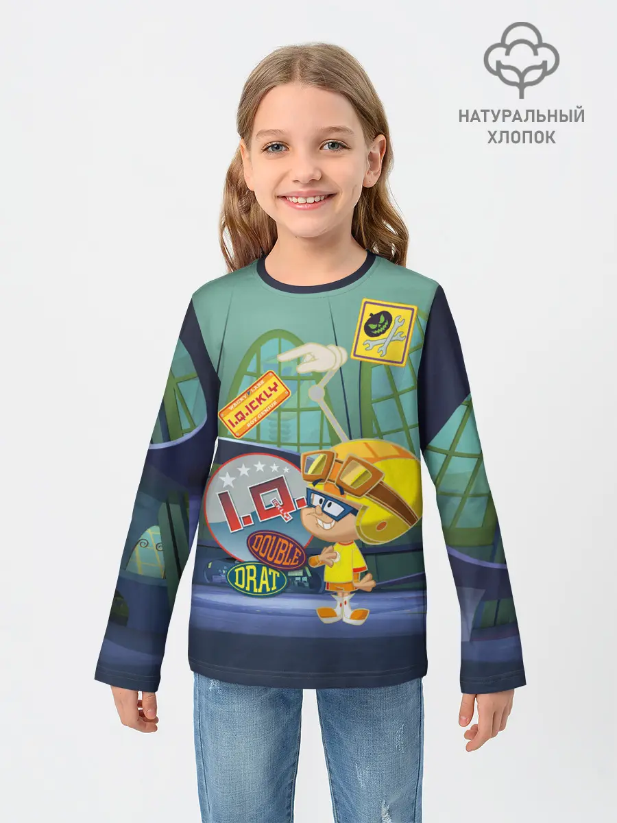 Детский лонгслив / IQ Wacky Races