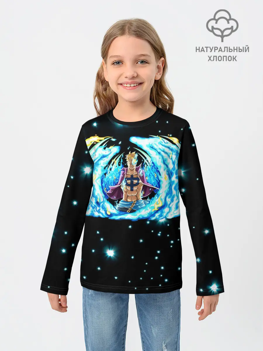 Детский лонгслив / Ван Пис | Марко