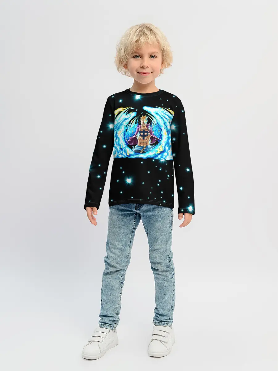 Детский лонгслив / Ван Пис | Марко