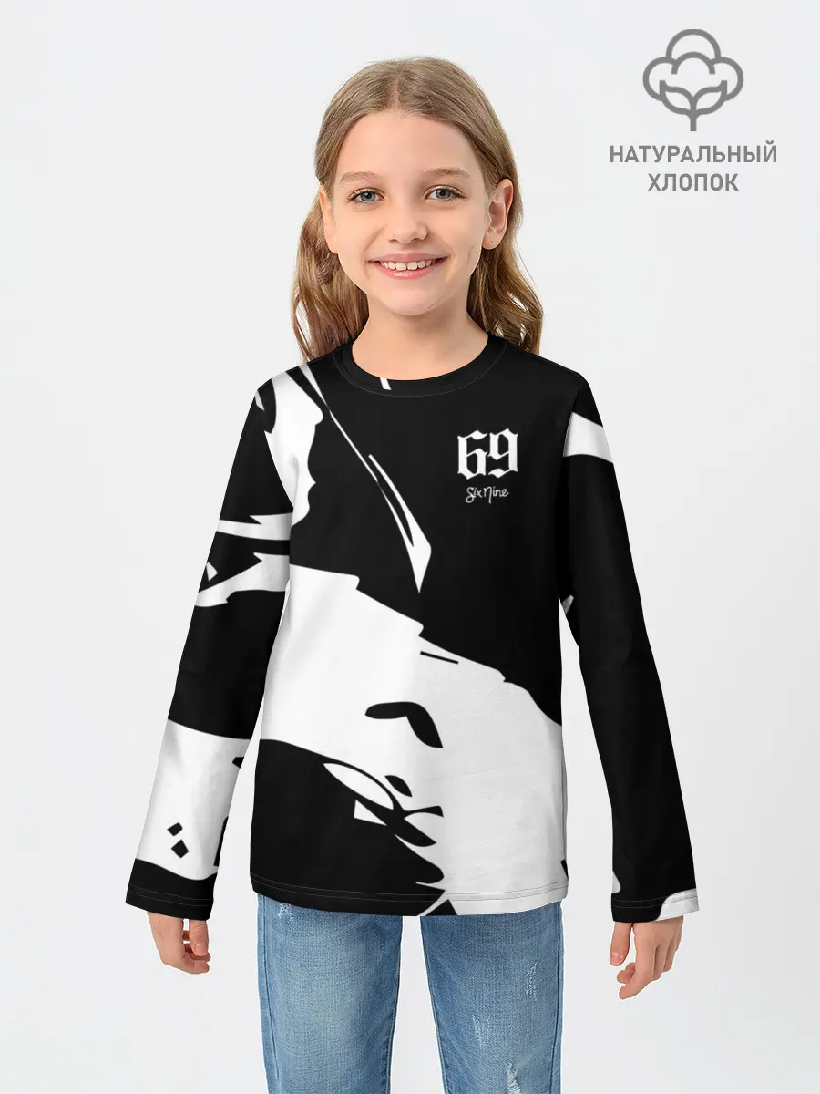 Детский лонгслив / 6ix9ine Tekashi