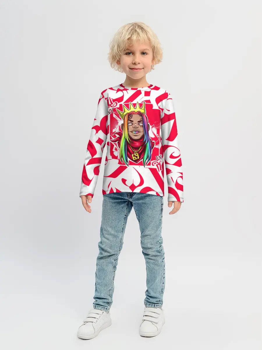 Детский лонгслив / 6ix9ine Tekashi