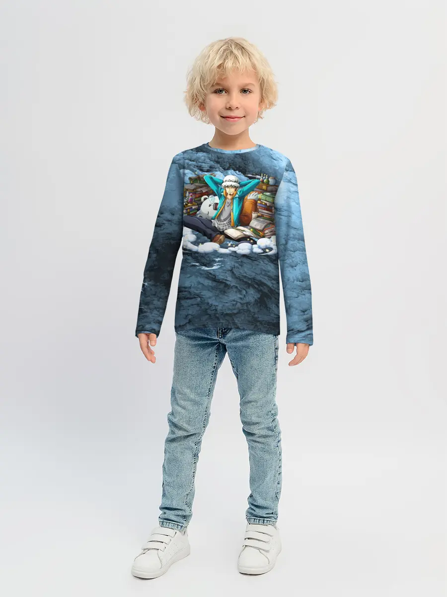 Детский лонгслив / One Piece | Trafalgar Law