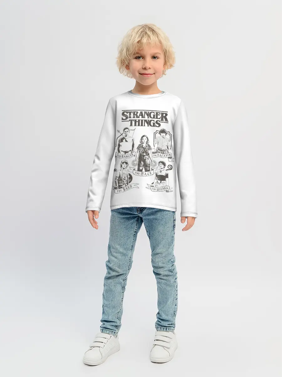 Детский лонгслив / Очень Странные Дела