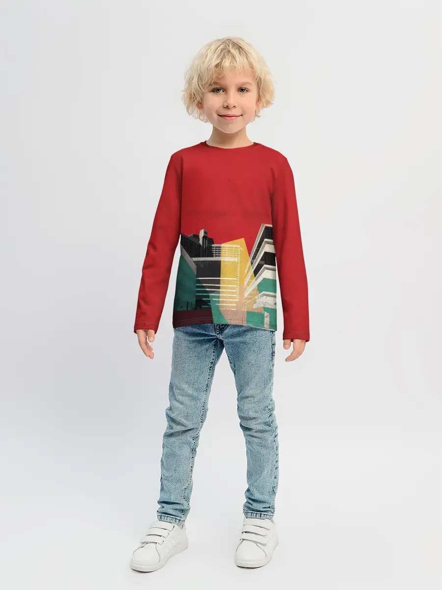 Детский лонгслив / архитектура