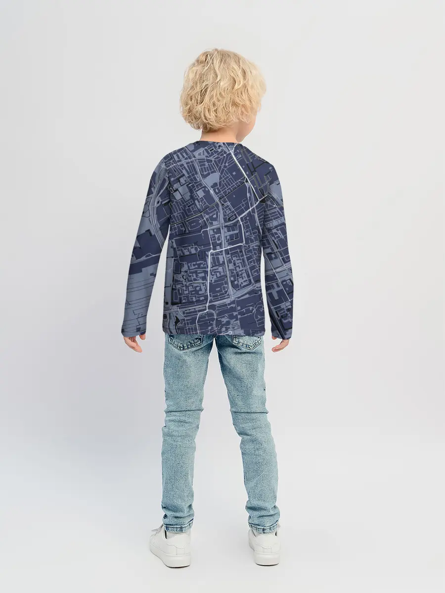 Детский лонгслив / генплан города