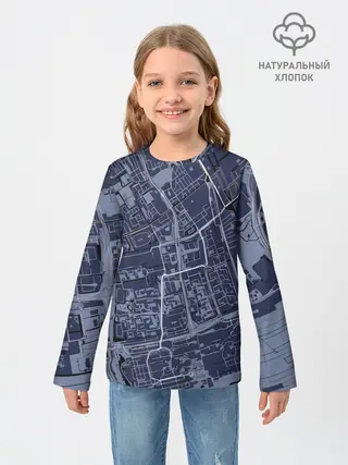 Детский лонгслив / генплан города