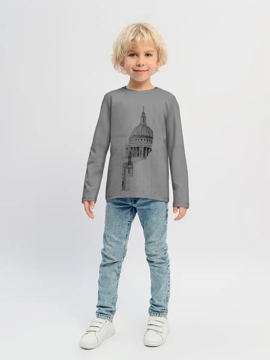 Детский лонгслив / собор