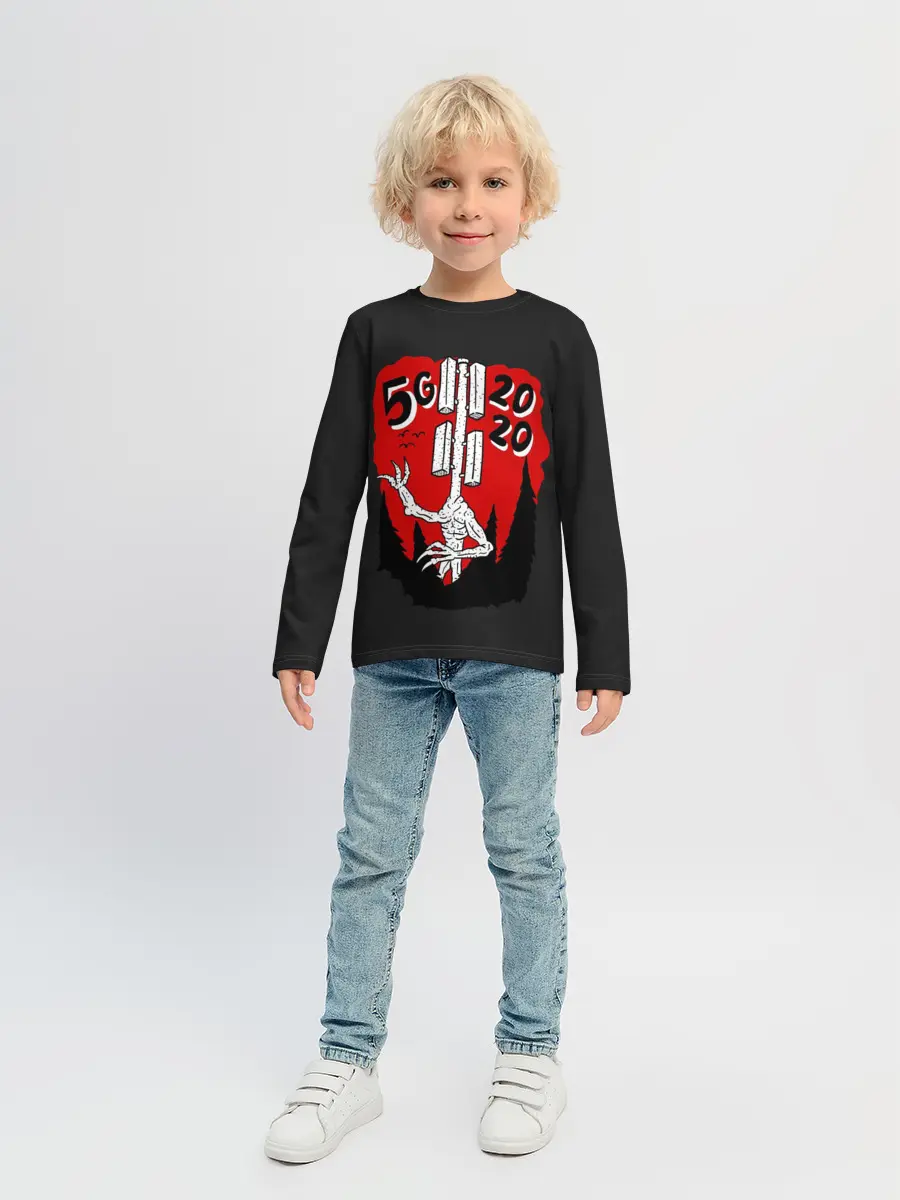 Детский лонгслив / Сиреноголовый