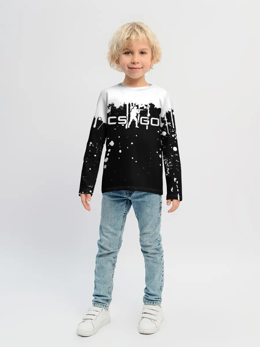 Детский лонгслив / COUNTER STRIKE