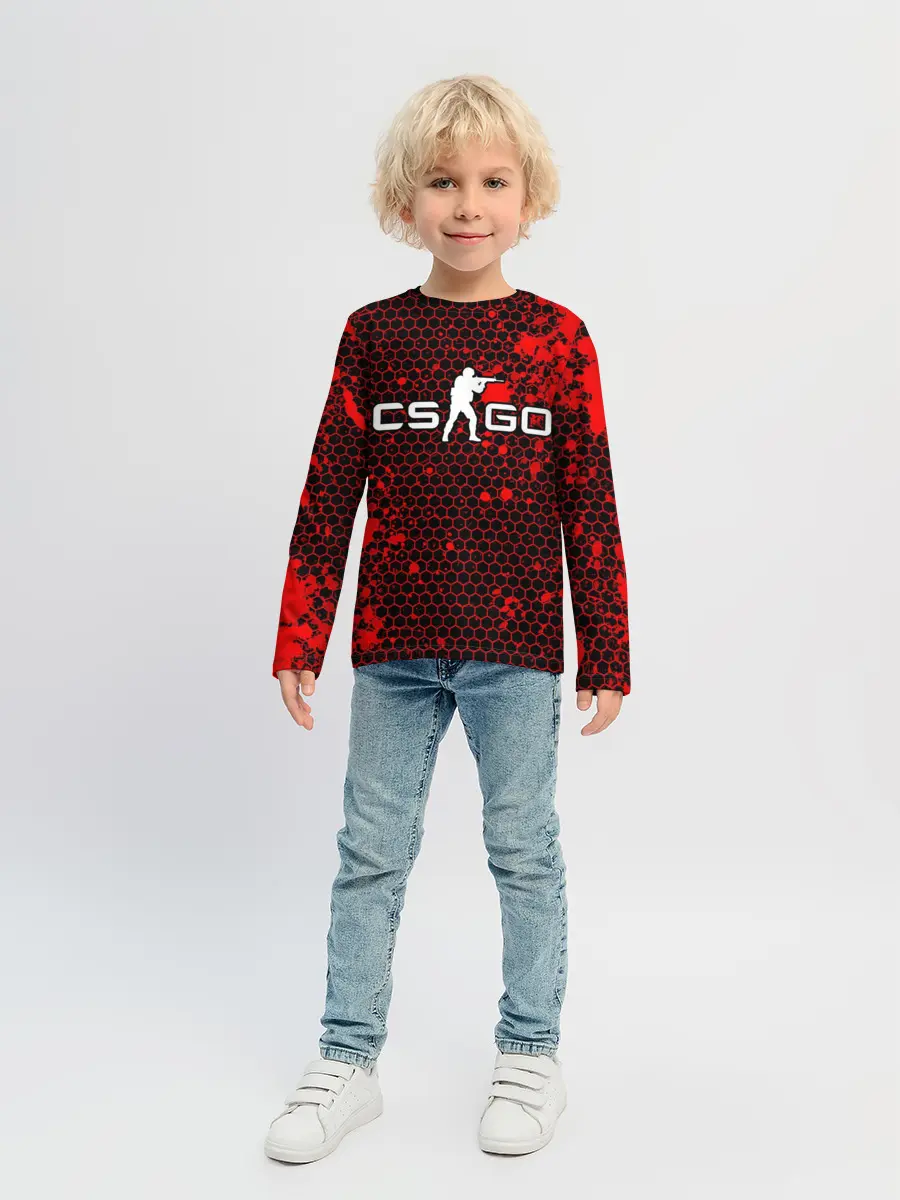 Детский лонгслив / COUNTER STRIKE