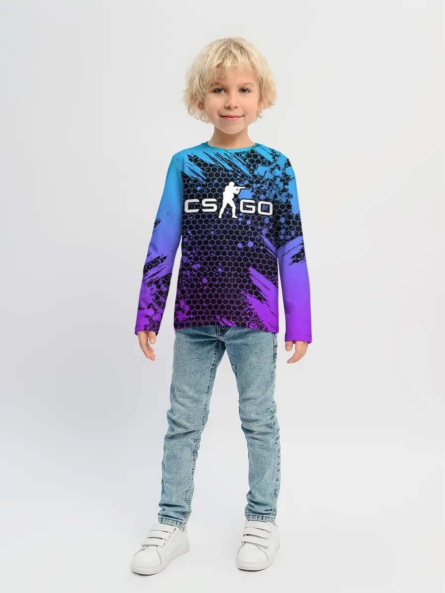 Детский лонгслив / COUNTER STRIKE