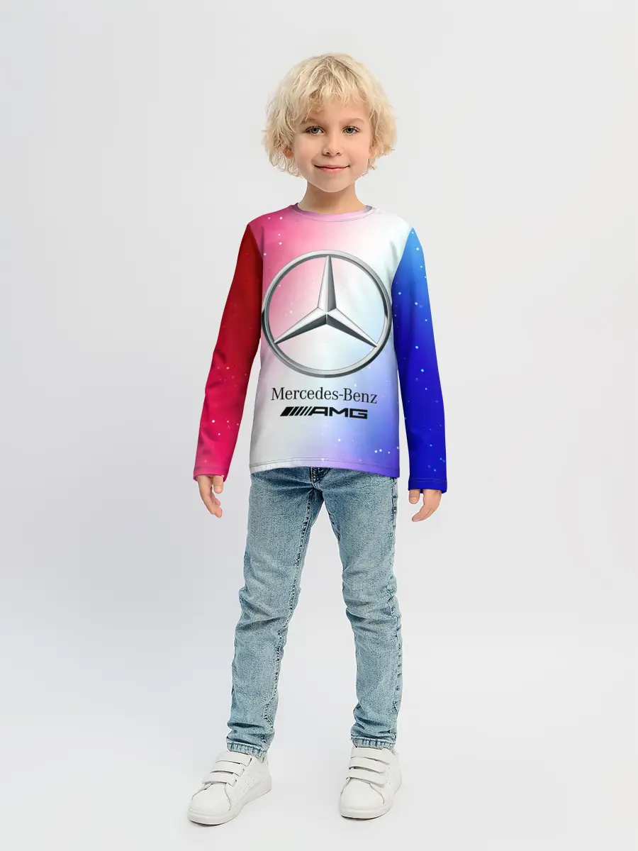 Детский лонгслив / MERCEDES / МЕРСЕДЕС