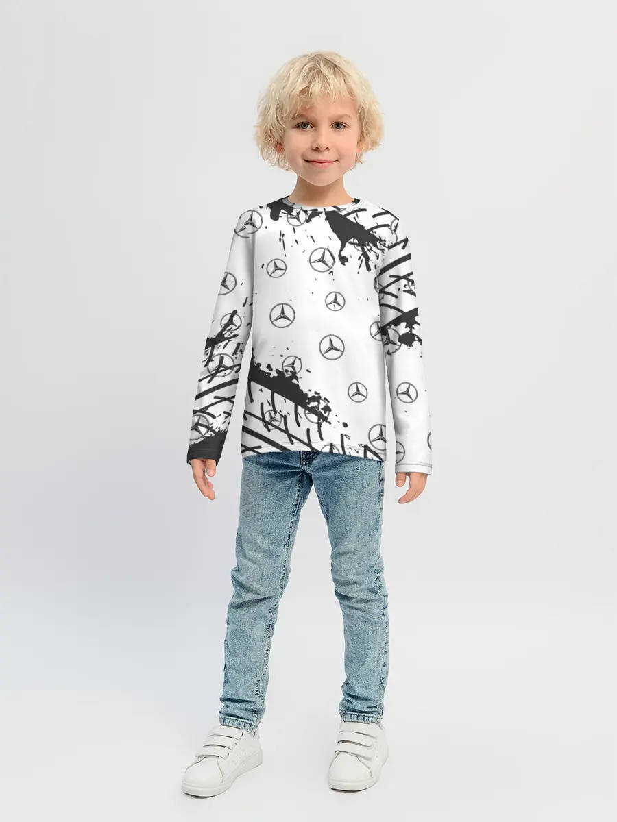 Детский лонгслив / MERCEDES / МЕРСЕДЕС