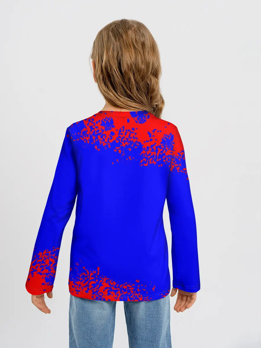 Детский лонгслив / РОССИЯ / RUSSIA