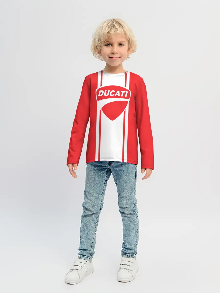 Детский лонгслив / DUCATI