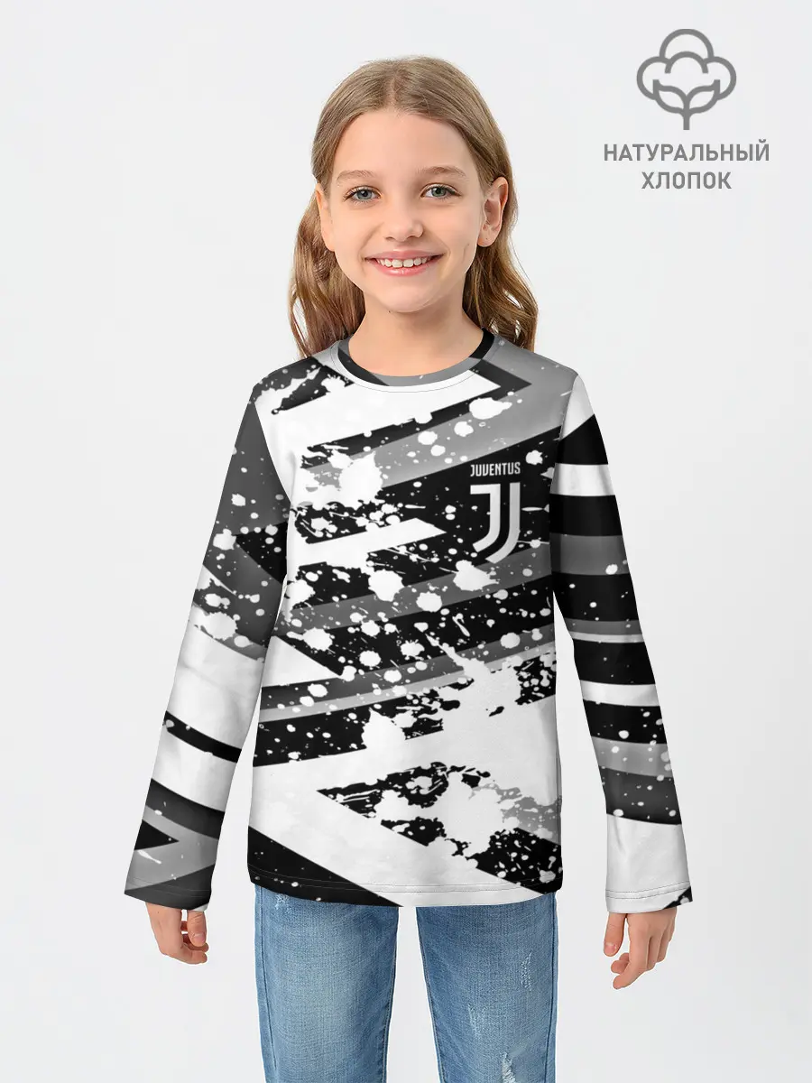 Детский лонгслив / Juventus