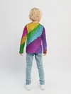 Детский лонгслив / Яркая мозаика