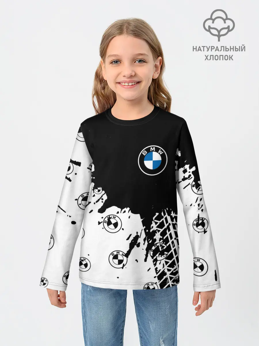 Детский лонгслив / BMW / БМВ