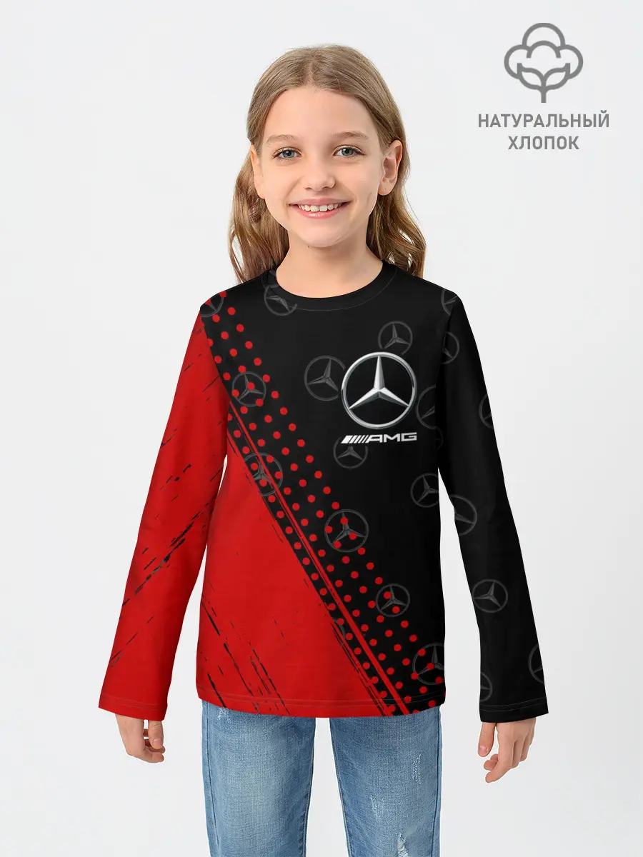 Детский лонгслив / MERCEDES / МЕРСЕДЕС