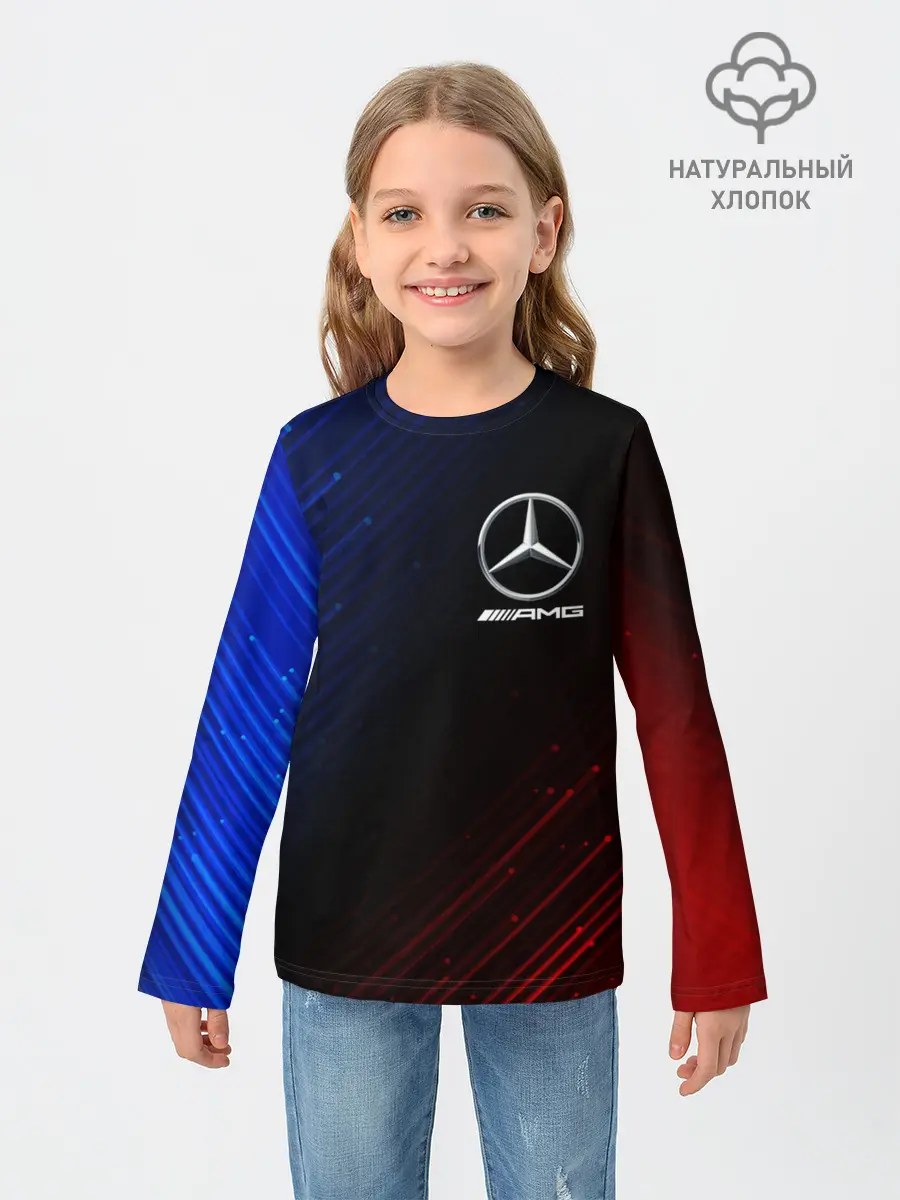 Детский лонгслив / MERCEDES / МЕРСЕДЕС